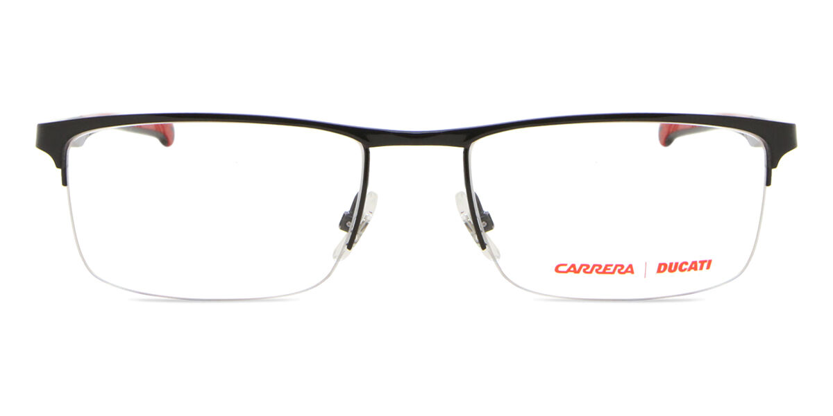 カレラ ドゥカティ Carrera Ducati CARDUC 009 OIT Semi rimless セミリムレス ブラック Men メンズ 男性用 Eyeglasses メガネ 眼鏡 めがね フレーム 伊達メガネ 【正規品】【新品】【海外通販】【送料無料】|SmartBuyGlasses
