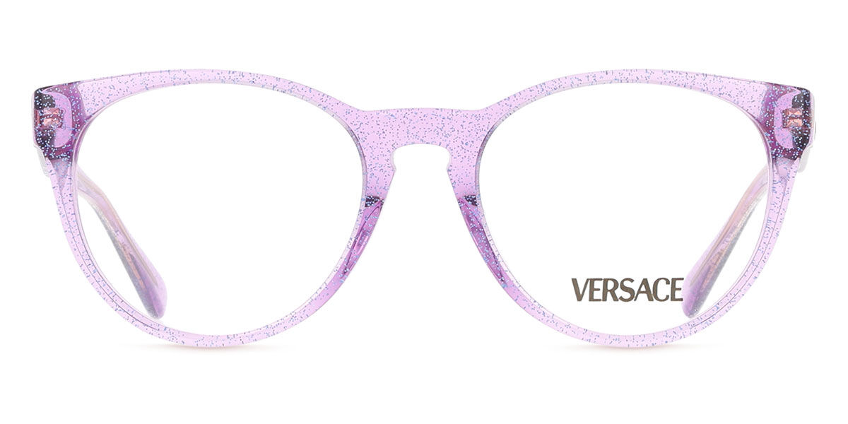 ヴェルサーチ Versace VK3321U Kids 5373 Full rim 盛りだくさんリム トランスペアレントライラックグリッター Kids  キッズ Eyeglasses 眼鏡 メガネ めがね ひな形 伊達眼鏡 【置き目品】【新品】【外国で通信販売】【貨物輸送無料】