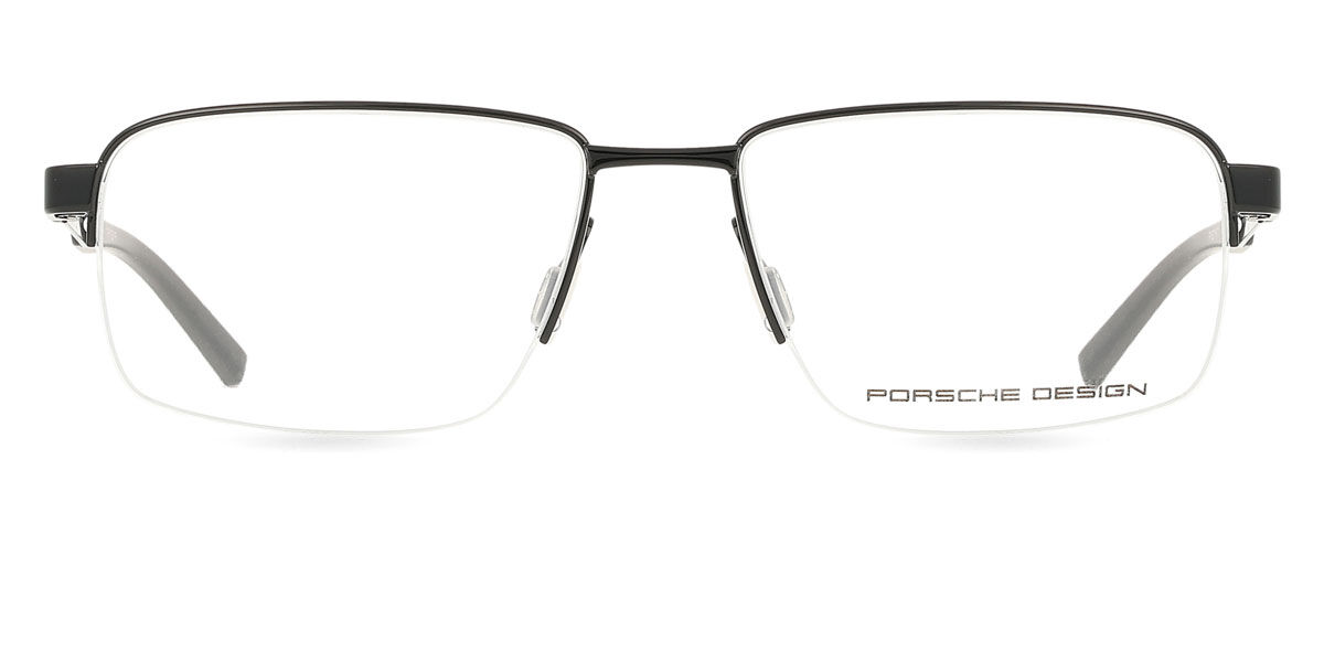 ポルシェ青写真 Porsche Design P8747 A Semi rimless セミリムレス 黒いこと Men メンズ 成人男性用 Eyeglasses 眼鏡 メガネ めがね 一こま 伊達眼鏡 【置き目品】【新品】【外国で通信販売】【貨物輸送無料】