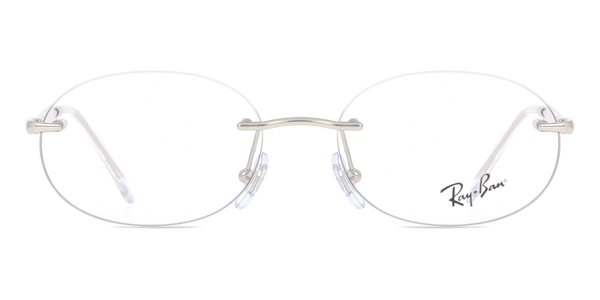 レイバン Ray-Ban RX3767V 2501 Rimless リムレス シルバー Unisex ユニセックス 男女兼用 メンズ レディース Eyeglasses メガネ 眼鏡 めがね フレーム 伊達メガネ 【正規品】【新品】【海外通販】【送料無料】｜SmartBuyGlasses
