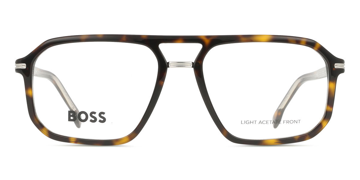 ボス BOSS 1728 086 Full rim フルリム ダークトータス Men メンズ 男性用 Eyeglasses メガネ 眼鏡 めがね フレーム 伊達メガネ 【正規品】【新品】【海外通販】【送料無料】｜SmartBuyGlasses