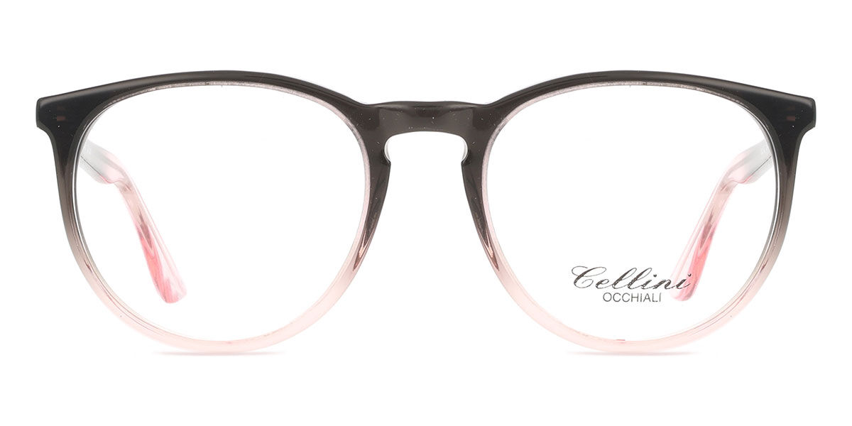 【正規品】【送料無料】【新品】チェリーニ Cellini 1431 C ブラック ピンク Unisex ユニセックス 男女兼用 メンズ レディース Eyeglasses メガネ 眼鏡 めがね フレーム 伊達メガネ【海外通販】