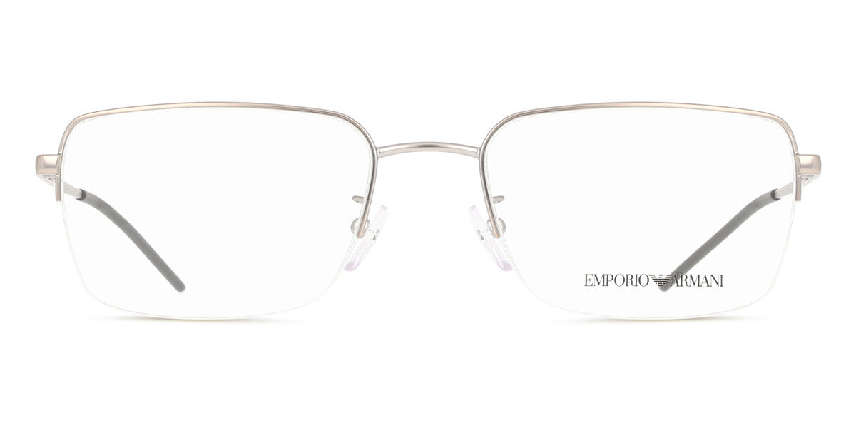 【正規品】【送料無料】【新品】エンポリオアルマーニ Emporio Armani EA1180D Asian Fit 3015 シルバーマット Men メンズ 男性用 Eyeglasses メガネ 眼鏡 めがね フレーム 伊達メガネ【海外通販】