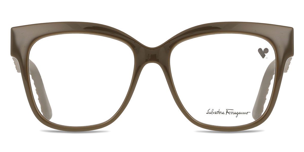 サルヴァトーレ・フェラガモ Salvatore Ferragamo SF 2956E 324 Full rim フルリム カーキ グリーン Women レディース 女性用 ウィメンズ Eyeglasses メガネ 眼鏡 めがね フレーム 伊達メガネ 【正規品】【新品】【海外通販】【送料無料】｜SmartBuyGlasses