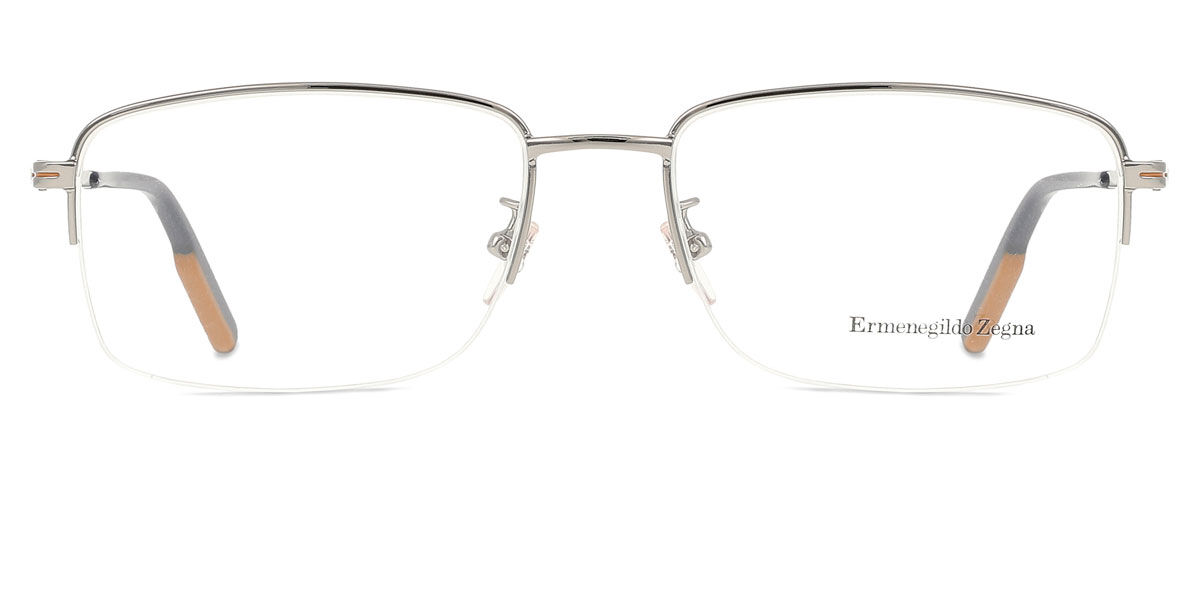 ゼニア EZ5190D Asian Fit 014 Semi rimless セミリムレス しろがね色 Unisex ユニ一発やる 男女兼用 メンズ レディース Eyeglasses 眼鏡 メガネ めがね ひな形 伊達眼鏡 【決まり品】【新品】【外国で通信販売】【貨物輸送無料】 眼鏡-バッグ・小物・ブランド雑貨-眼鏡・サングラス