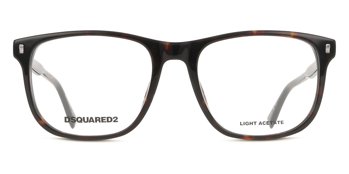 ディースクエアード2 Dsquared2 D2 0079 086 Full rim 盛りだくさんリム うす暗いトータス Men メンズ 成人男性用 Eyeglasses 眼鏡 メガネ めがね ひな形 伊達眼鏡 【置き目品】【新品】【外国で通信販売】【貨物輸送無料】