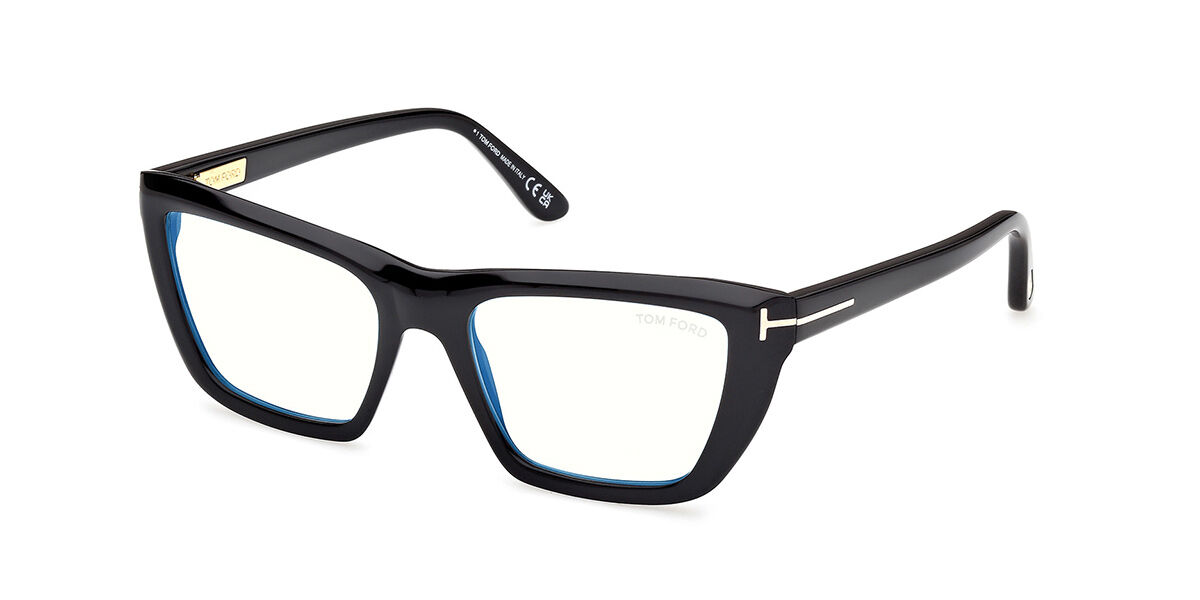 トムジェラルド・r・フォード Tom Ford FT6047-B 001 Blue-Light Block Full rim 盛りだくさんリム シャイニーブラック Women レディース お上さん用 ウィメンズ Eyeglasses 眼鏡 メガネ めがね ひな形 伊達眼鏡 【決まり品】【新品】【外国で通信販売】【貨物輸送無料】 眼鏡-眼鏡・サングラス-バッグ・小物・ブランド雑貨
