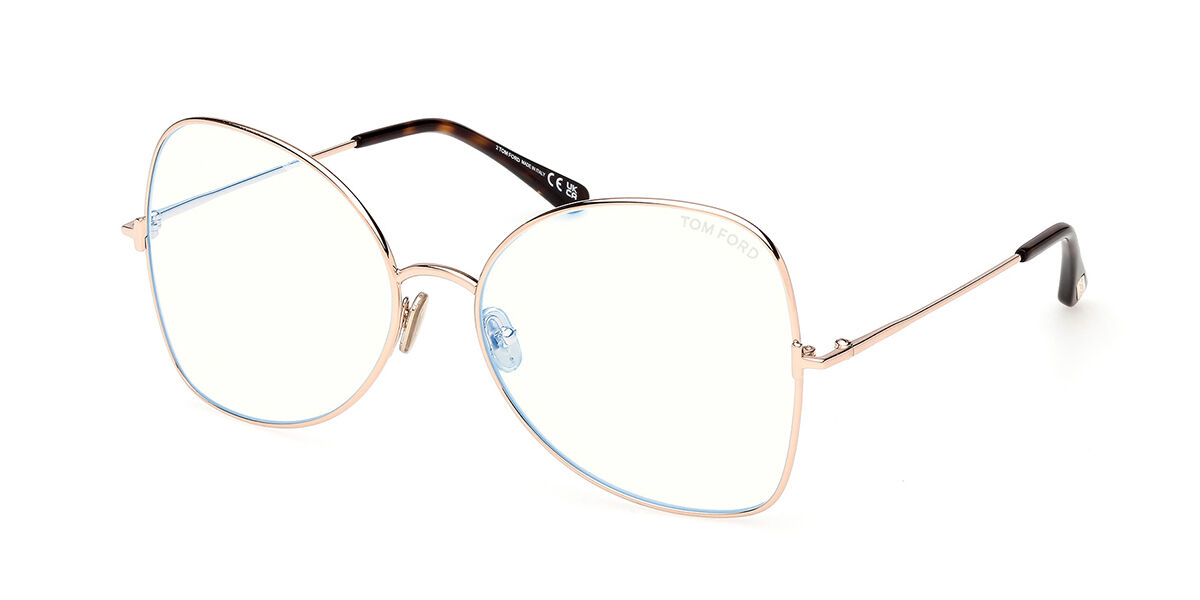 トムフォード Tom Ford FT6049-B 028 Blue-Light Block Full rim フルリム 光沢のあるローズゴールド Women レディース 女性用 ウィメンズ Eyeglasses メガネ 眼鏡 めがね フレーム 伊達メガネ 【正規品】【新品】【海外通販】【送料無料】|SmartBuyGlasses