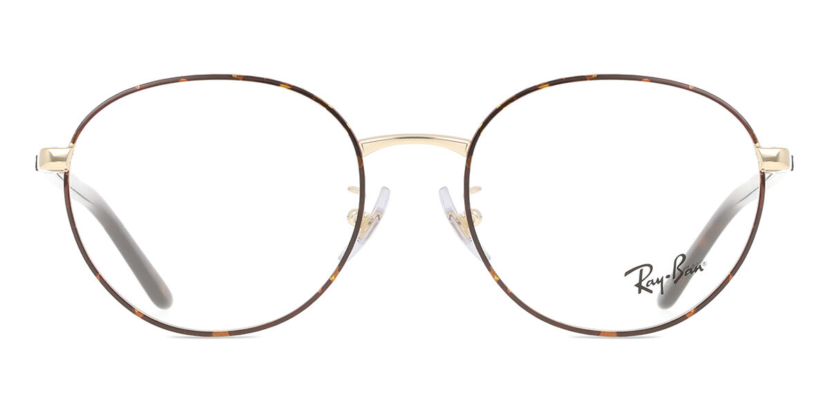 レイバン Ray-Ban RX6538D Asian Fit 3193 Full rim フルリム べっ甲 オン ペールゴールド Unisex ユニセックス 男女兼用 メンズ レディース Eyeglasses メガネ 眼鏡 めがね フレーム 伊達メガネ 【正規品】【新品】【海外通販】【送料無料】｜SmartBuyGlasses