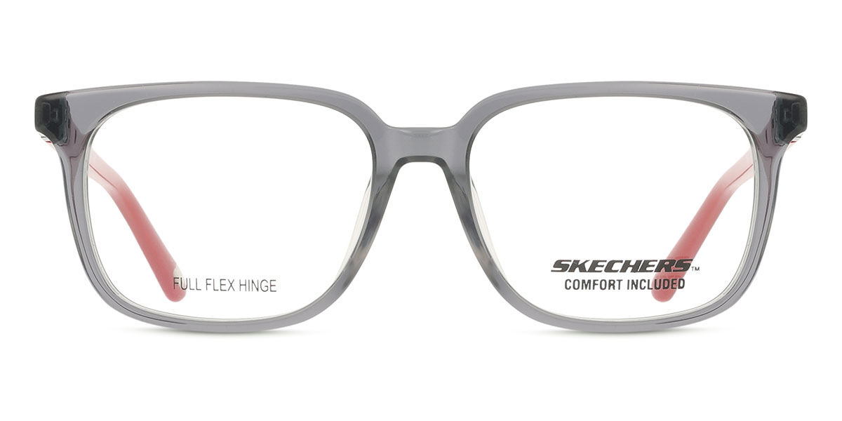 【正規品】【送料無料】【新品】スケッチャー Skechers SE1202 Kids 020 透明 ダーク グレー Kids キッズ Eyeglasses メガネ 眼鏡 めがね フレーム 伊達メガネ【海外通販】
