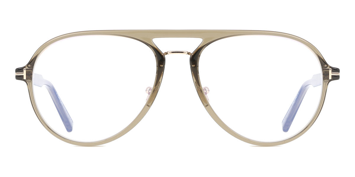 トムフォード Tom Ford FT5981-B 093 Blue-Light Block Full rim フルリム 透明ライトグリーン Men メンズ 男性用 Eyeglasses メガネ 眼鏡 めがね フレーム 伊達メガネ 【正規品】【新品】【海外通販】【送料無料】｜SmartBuyGlasses
