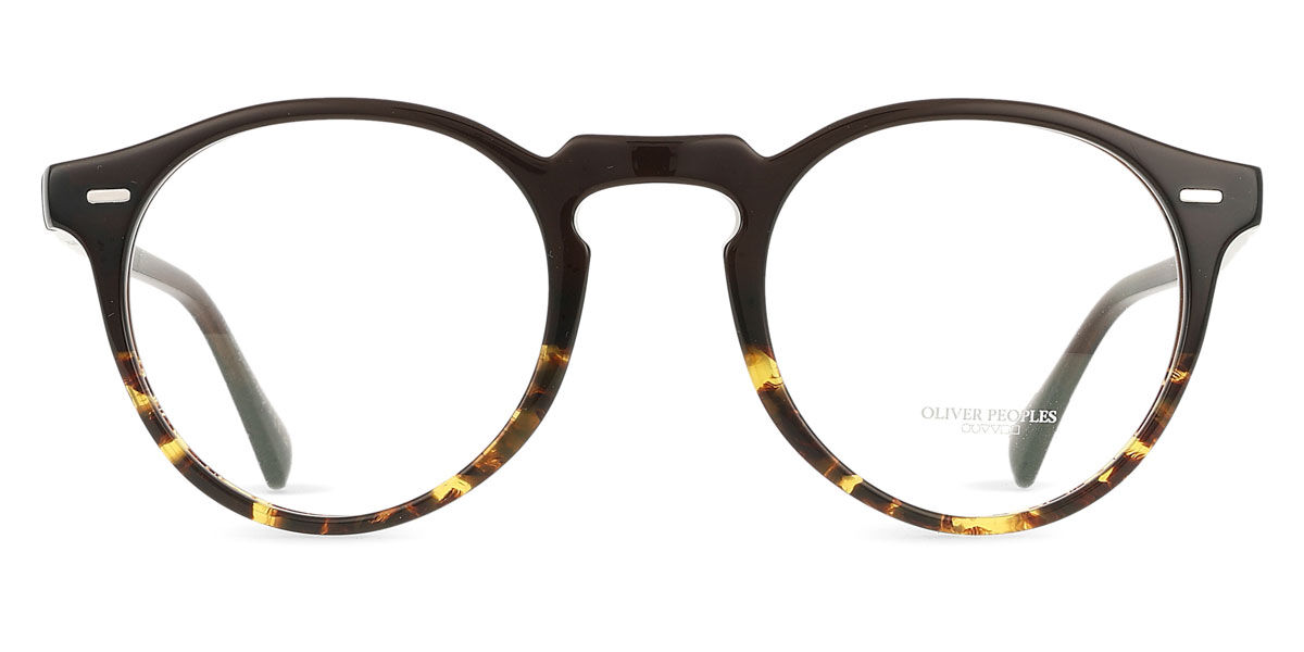 【置き目品】【貨物輸送無料】【新品】オリバー ピープルズ  Oliver Peoples OV5186 Gregory Peck 1756 クリアエスプレッソブラウン/黄色べっ甲 Unisex ユニ一発やる 男女兼用 メンズ レディース Eyeglasses 眼鏡 メガネ めがね 一こま 伊達眼鏡【外国で通信販売】