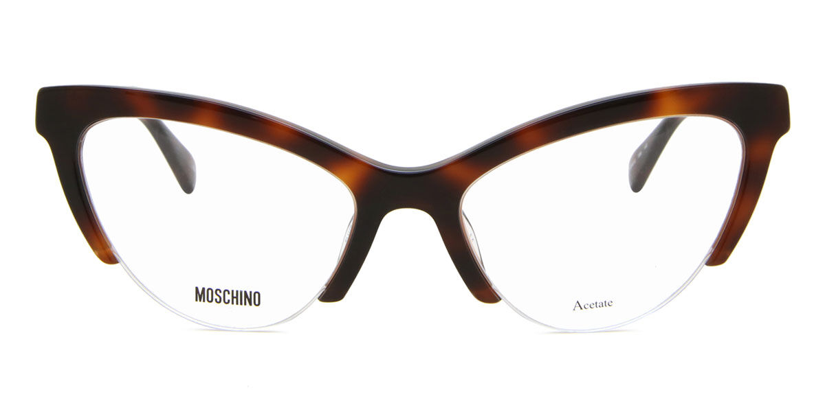 【正規品】【送料無料】【新品】モスキーノ Moschino MOS612 086 べっ甲 Women レディース 女性用 ウィメンズ Eyeglasses メガネ 眼鏡 めがね フレーム 伊達メガネ【海外通販】