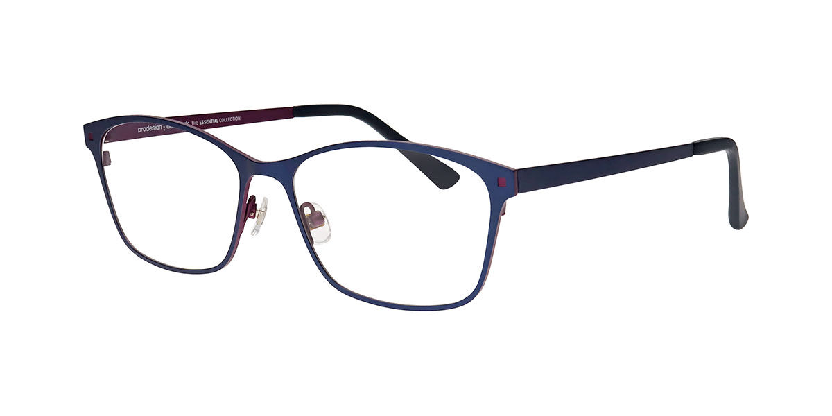 【正規品】【送料無料】【新品】プロデザイン Prodesign 3181 3431 ブルー Women レディース 女性用 ウィメンズ Eyeglasses メガネ 眼鏡 めがね フレーム 伊達メガネ【海外通販】