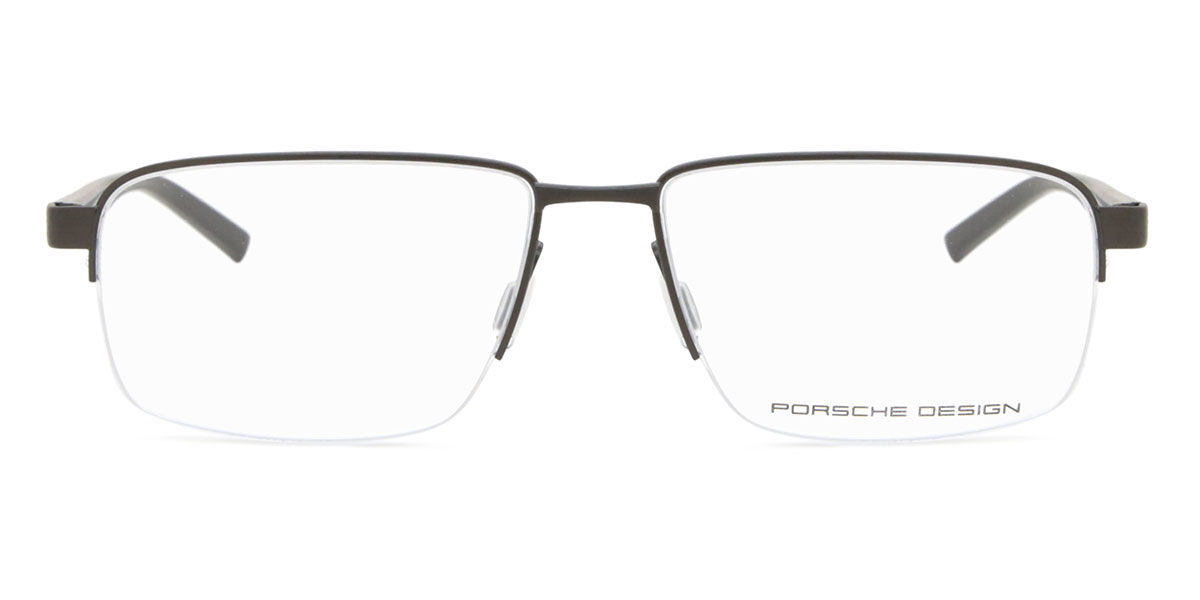 ポルシェ青写真 Porsche Design P8747 B Semi rimless セミリムレス うす暗い薄墨色 Men メンズ 成人男性用 Eyeglasses 眼鏡 メガネ めがね 一こま 伊達眼鏡 【置き目品】【新品】【外国で通信販売】【貨物輸送無料】