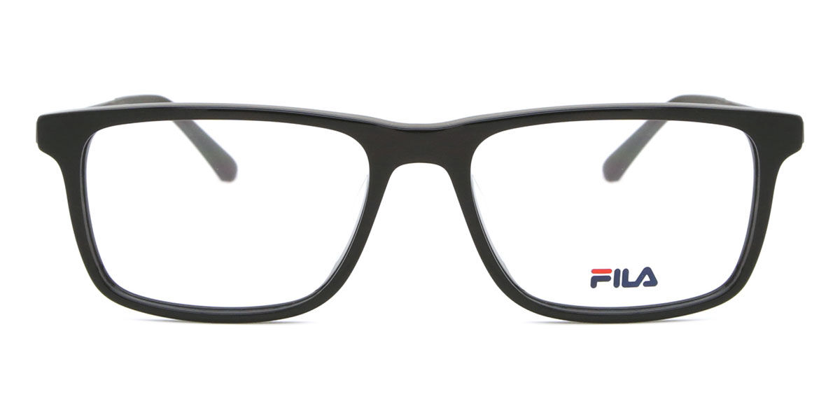 フィラ Fila VFI205 0700 Full rim 盛りだくさんリム グロッシー 黒いこと Unisex ユニ一発やる 男女兼用 メンズ レディース Eyeglasses 眼鏡 メガネ めがね ひな形 伊達眼鏡 【置き目品】【新品】【外国で通信販売】【貨物輸送無料】