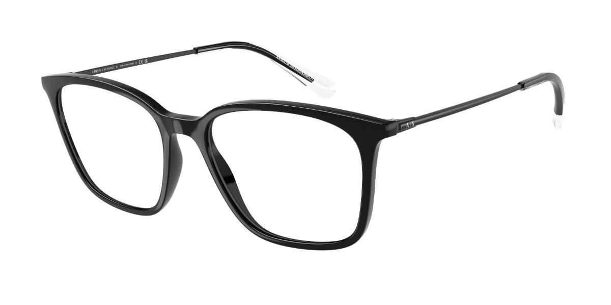 アルマーニエクスチェンジ Armani Exchange AX3120F Asian Fit 8158 Full rim 盛りだくさんリム シャイニーブラック Women レディース 成人女性用 ウィメンズ Eyeglasses 眼鏡 メガネ めがね ひな形 伊達眼鏡 【置き目品】【新品】【外国で通信販売】【貨物輸送無料】