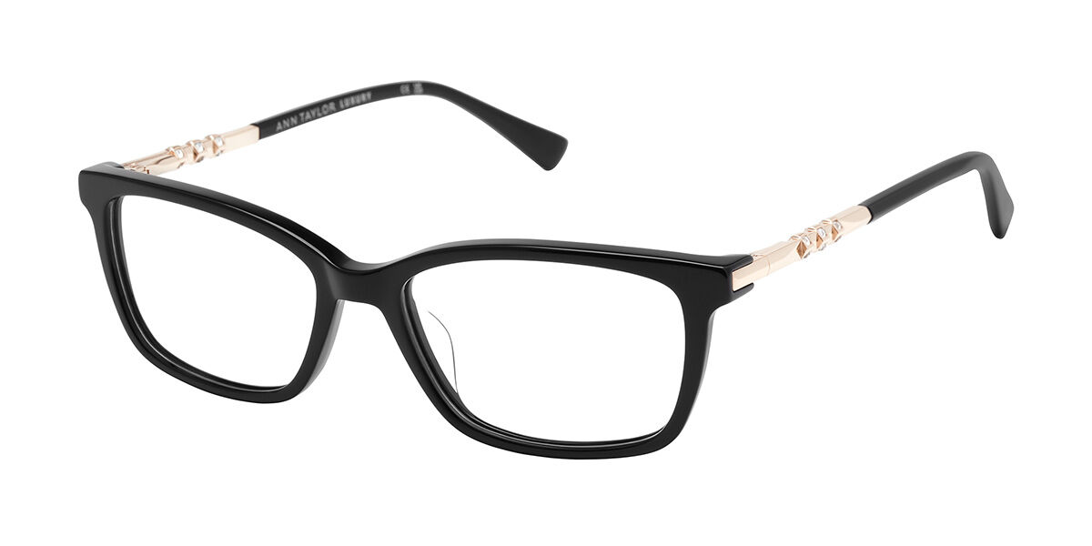 Ann Taylor AT033 C01 Full rim フルリム ブラック Women レディース 女性用 ウィメンズ Eyeglasses メガネ 眼鏡 めがね フレーム 伊達メガネ 【正規品】【新品】【海外通販】【送料無料】｜SmartBuyGlasses 9,349円