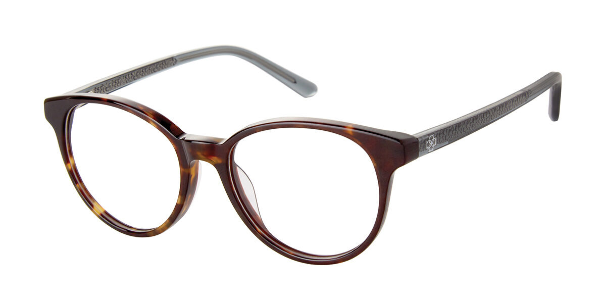 【正規品】【送料無料】【新品】 Ann Taylor AT343 C01 ダークトータス Women レディース 女性用 ウィメンズ Eyeglasses メガネ 眼鏡 めがね フレーム 伊達メガネ【海外通販】