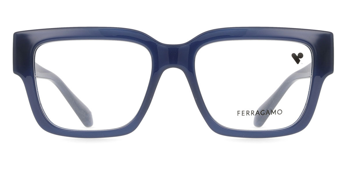サルヴァトーレ・フェラガモ Salvatore Ferragamo SF 2975 423 Full rim フルリム オパライン ブルー Women レディース 女性用 ウィメンズ Eyeglasses メガネ 眼鏡 めがね フレーム 伊達メガネ 【正規品】【新品】【海外通販】【送料無料】｜SmartBuyGlasses
