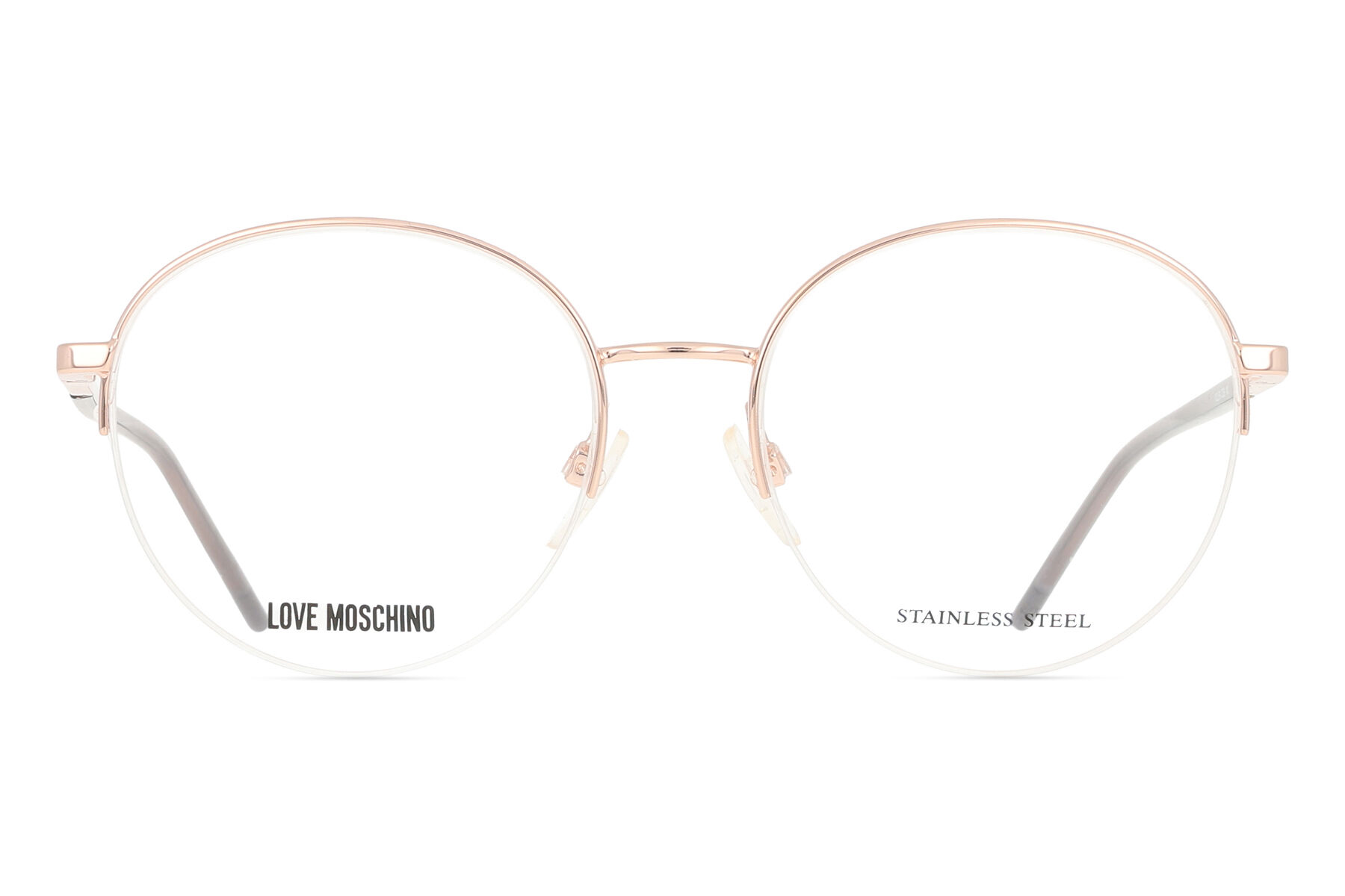 モスキーノラブ Moschino Love MOL569 DDB Full rim 盛りだくさんリム カッ基準打数 ゴールド Women レディース 成人女性用 ウィメンズ Eyeglasses 眼鏡 メガネ めがね ひな形 伊達眼鏡 【置き目品】【新品】【外国で通信販売】【貨物輸送無料】