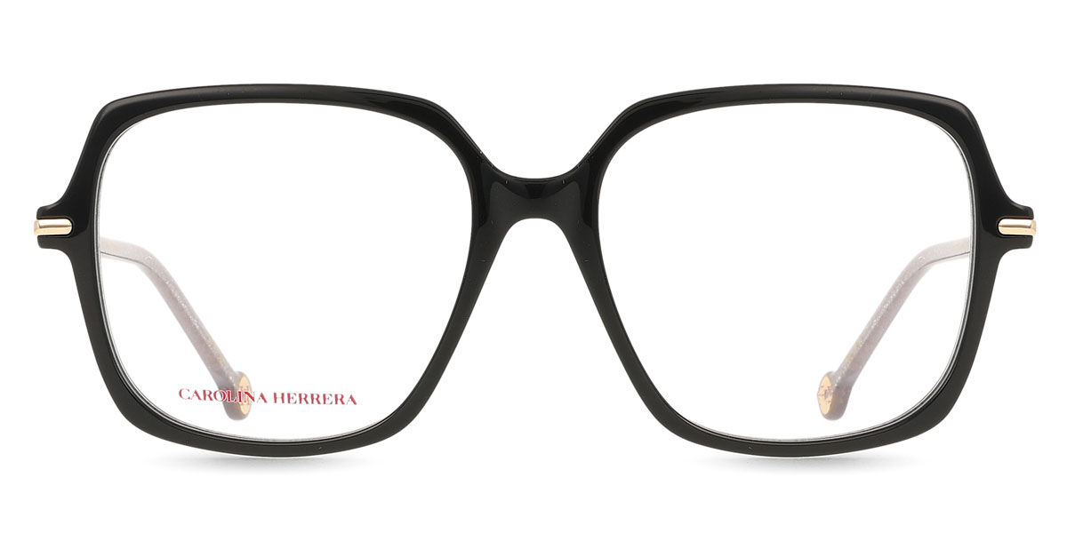 カロライナヘレラ Carolina Herrera HER 0233 P9X Full rim フルリム ブラックグリッターブラック Women レディース 女性用 ウィメンズ Eyeglasses メガネ 眼鏡 めがね フレーム 伊達メガネ 【正規品】【新品】【海外通販】【送料無料】|SmartBuyGlasses
