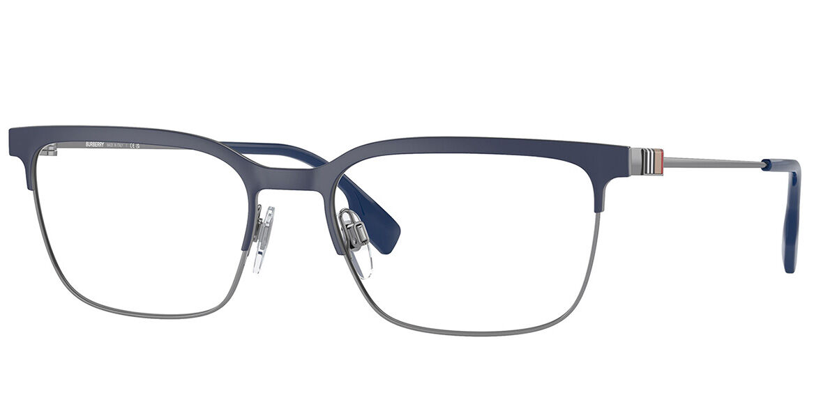 バーバリー Burberry BE1375 DOUGLAS 1003 Full rim フルリム ブルー Men メンズ 男性用 Eyeglasses メガネ 眼鏡 めがね フレーム 伊達メガネ 【正規品】【新品】【海外通販】【送料無料】|SmartBuyGlasses
