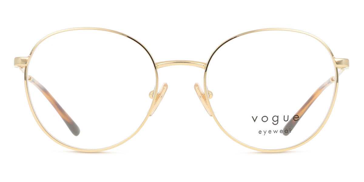 ヴォーグアイウェア Vogue Eyewear VO4280 5042 Full rim フルリム ゴールド Women レディース 女性用 ウィメンズ Eyeglasses メガネ 眼鏡 めがね フレーム 伊達メガネ 【正規品】【新品】【海外通販】【送料無料】|SmartBuyGlasses