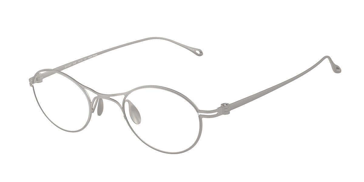 ジョルジョアルマーニ Giorgio Armani AR5135T 3346 Full rim 盛りだくさんリム つや消し しろがね色 Men メンズ 成人男性用 Eyeglasses 眼鏡 メガネ めがね ひな形 伊達眼鏡 【置き目品】【新品】【外国で通信販売】【貨物輸送無料】