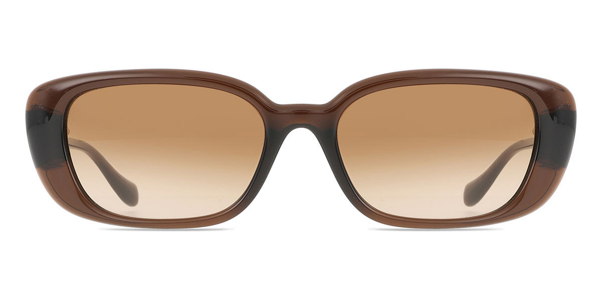 ヴェルサーチ Versace VE4504D Asian Fit 533213 Full rim フルリム 透明 ダーク ブラウン Women レディース 女性用 ウィメンズ Sunglasses サングラス さんぐらす 【UVカテゴリ2】【正規品】【新品】【海外通販】【送料無料】｜SmartBuyGlasses