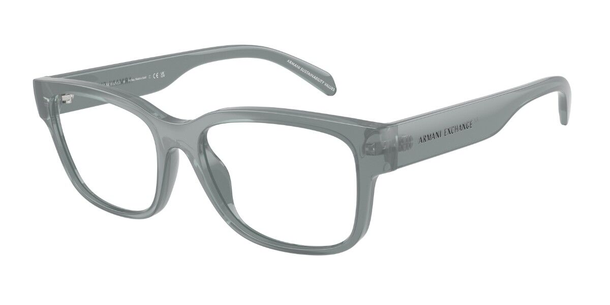 アルマーニエクスチェンジ Armani Exchange AX3124U 8375 Full rim 盛りだくさんリム オペークカデットグレー Women レディース 成人女性用 ウィメンズ Eyeglasses 眼鏡 メガネ めがね ひな形 伊達眼鏡 【置き目品】【新品】【外国で通信販売】【貨物輸送無料】