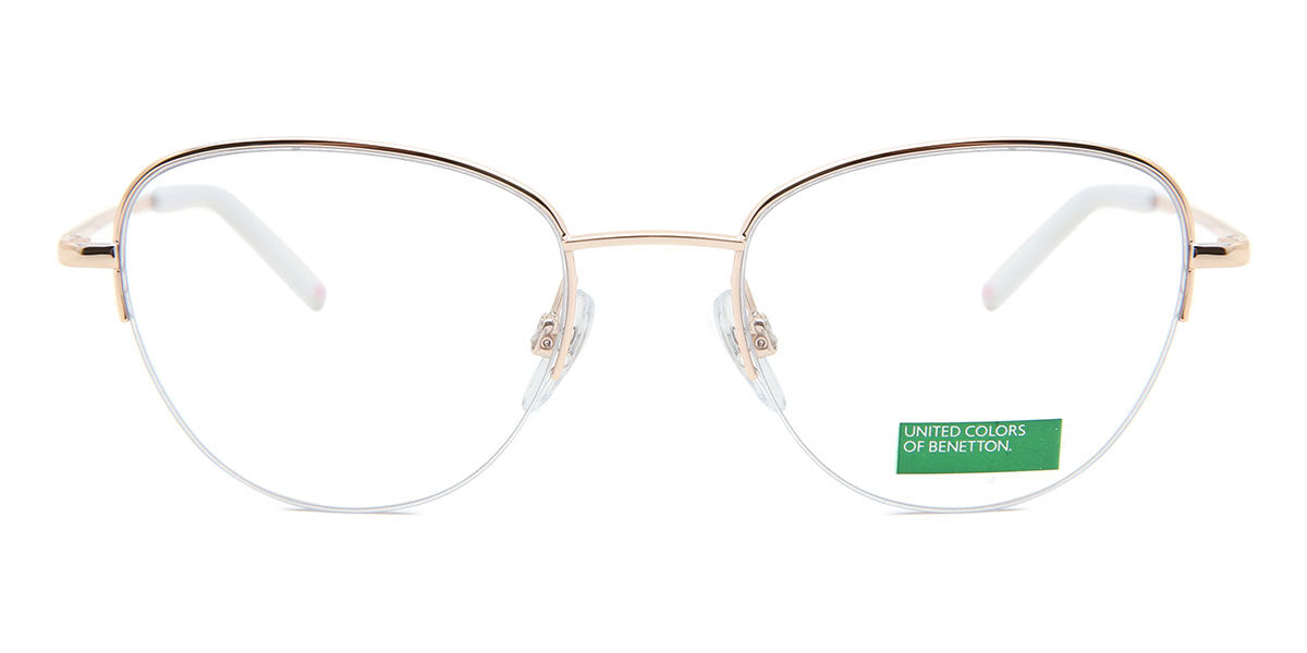 ユナイテッド カラーズ オブ ベネトン United Colors of Benetton 3024 400 Semi rimless セミリムレス ゴールド Unisex ユニ一発やる 男女兼用 メンズ レディース Eyeglasses 眼鏡 メガネ めがね ひな形 伊達眼鏡 【置き目品】【新品】【外国で通信販売】【貨物輸送無料】