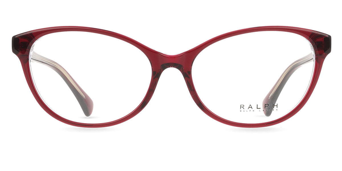 ラルフバイラルフローレン Ralph by Ralph Lauren RA7186U 5920 Full rim フルリム クリアダークバーガンディ オン クリア Women レディース 女性用 ウィメンズ Eyeglasses メガネ 眼鏡 めがね フレーム 伊達メガネ 【正規品】【新品】【海外通販】【送料無料】｜SmartBuyGlasses