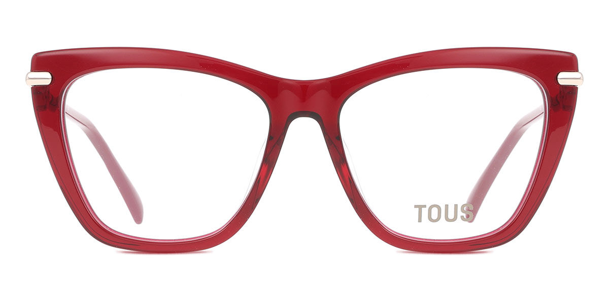 【正規品】【送料無料】【新品】トゥース Tous VTOC62 0AFD トランスペアレントラズベリーピンク Unisex ユニセックス 男女兼用 メンズ レディース Eyeglasses メガネ 眼鏡 めがね フレーム 伊達メガネ【海外通販】