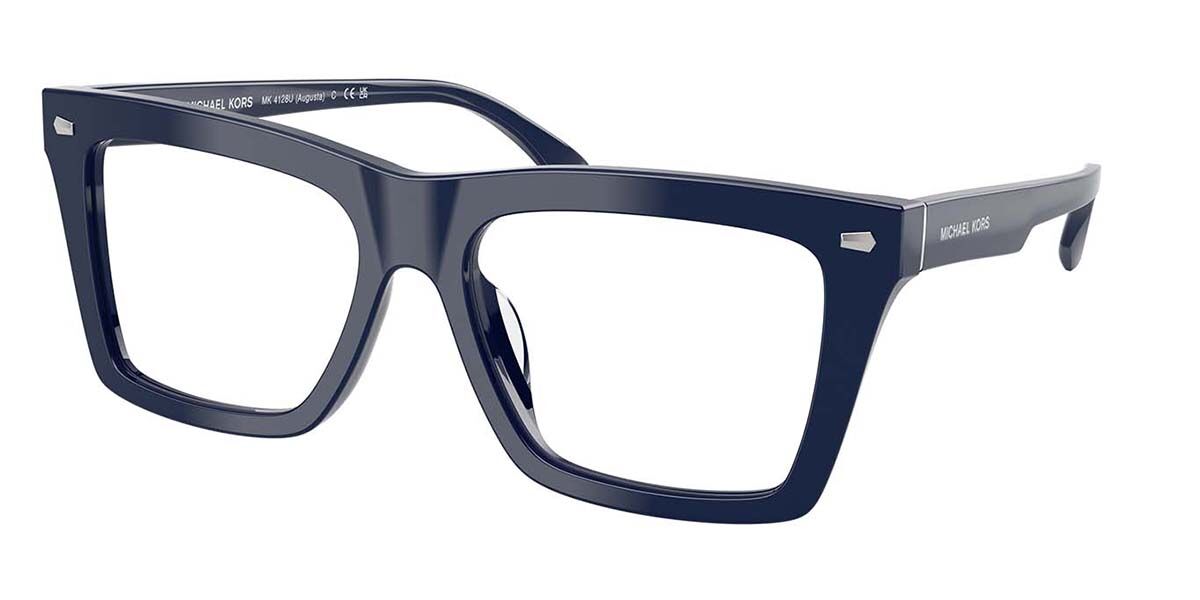 【正規品】【送料無料】【新品】マイケルコース Michael Kors MK4128U AUGUSTA 4009 ソリッドネイビーブルー Men メンズ 男性用 Eyeglasses メガネ 眼鏡 めがね フレーム 伊達メガネ【海外通販】