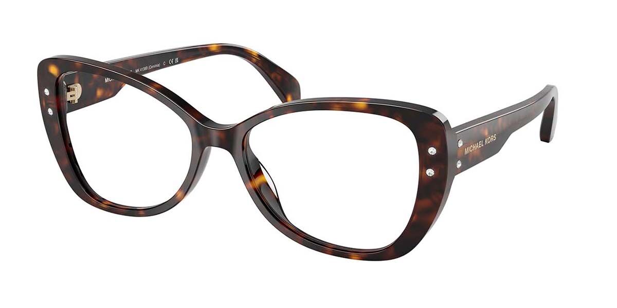 【正規品】【送料無料】【新品】マイケルコース Michael Kors MK4138B CERVINIA 3006 べっ甲 Women レディース 女性用 ウィメンズ Eyeglasses メガネ 眼鏡 めがね フレーム 伊達メガネ【海外通販】