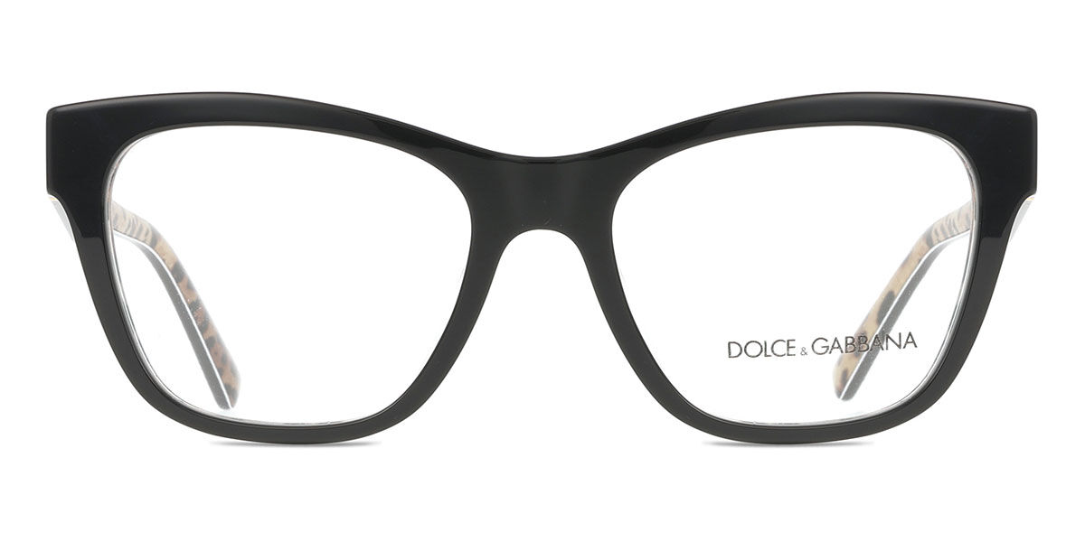 ドルチェ&ガッバーナ Dolce & Gabbana DG3430 3299 Full rim フルリム Women レディース 女性用 ウィメンズ Eyeglasses メガネ 眼鏡 めがね フレーム 伊達メガネ 【正規品】【新品】【海外通販】【送料無料】|SmartBuyGlasses