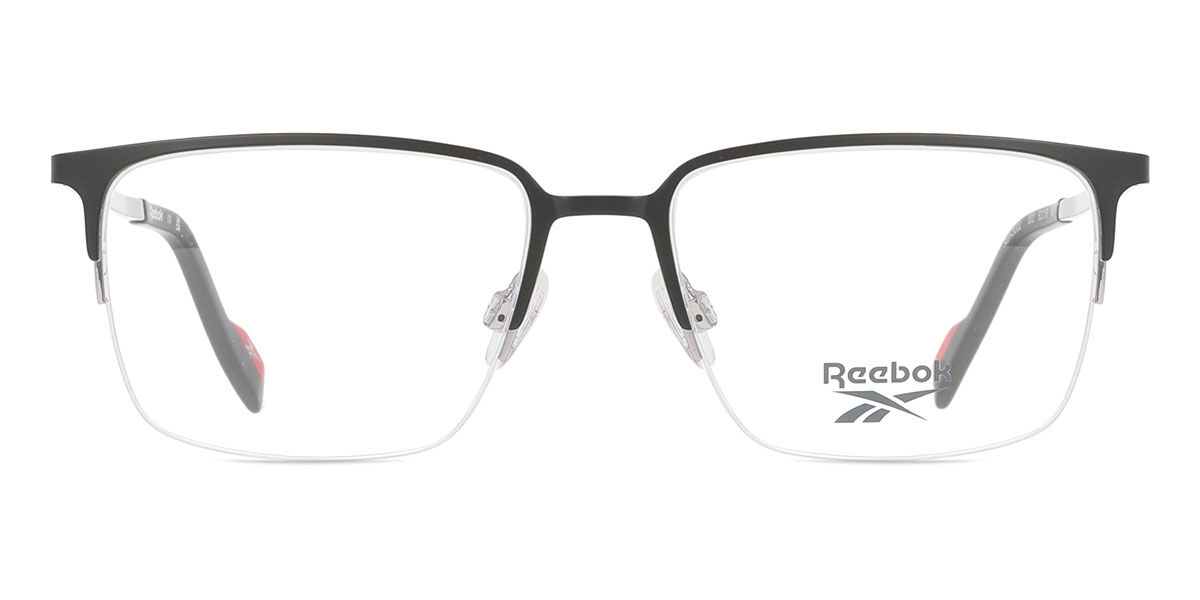 リーボック Reebok RBK3002 002 Semi rimless セミリムレス マットブラック Men メンズ 男性用 Eyeglasses メガネ 眼鏡 めがね フレーム 伊達メガネ 【正規品】【新品】【海外通販】【送料無料】|SmartBuyGlasses