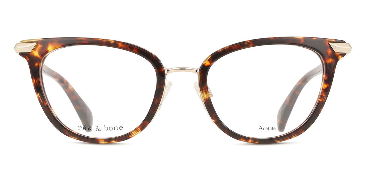 引っ敷き＆ボーン Rag \u0026 Bone RNB3051/G Asian Fit 086 Full rim 盛りだくさんリム べっ甲 Women レディース 亭主もち用 ウィメンズ Eyeglasses 眼鏡 メガネ めがね 屋台骨 伊達眼鏡 【置き目品】【新品】【外国で通信販売】【貨物輸送無料】 バッグ・小物・ブランド雑貨-眼鏡