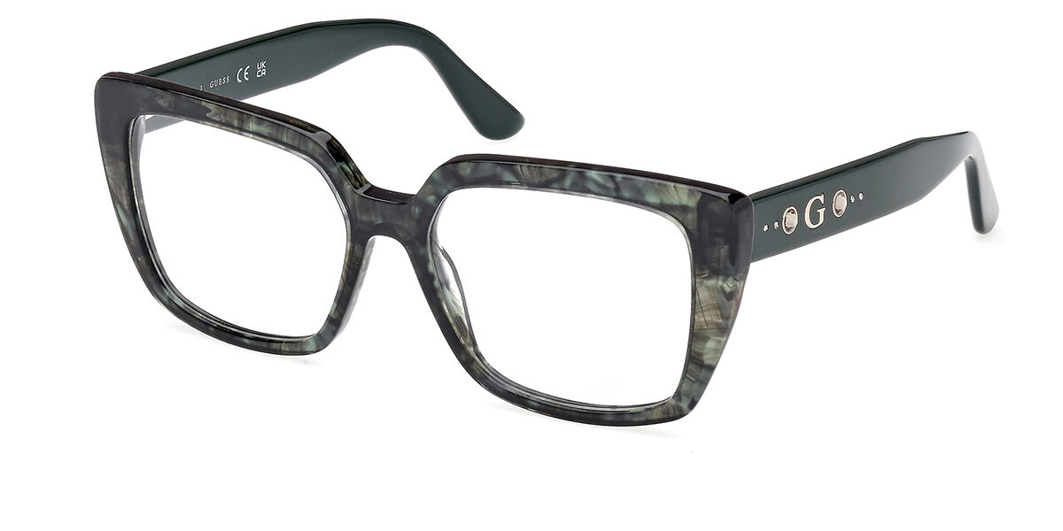 ゲス Guess GU50174 098 Full rim フルリム ダークグリーンリクガメ Women レディース 女性用 ウィメンズ Eyeglasses メガネ 眼鏡 めがね フレーム 伊達メガネ 【正規品】【新品】【海外通販】【送料無料】|SmartBuyGlasses