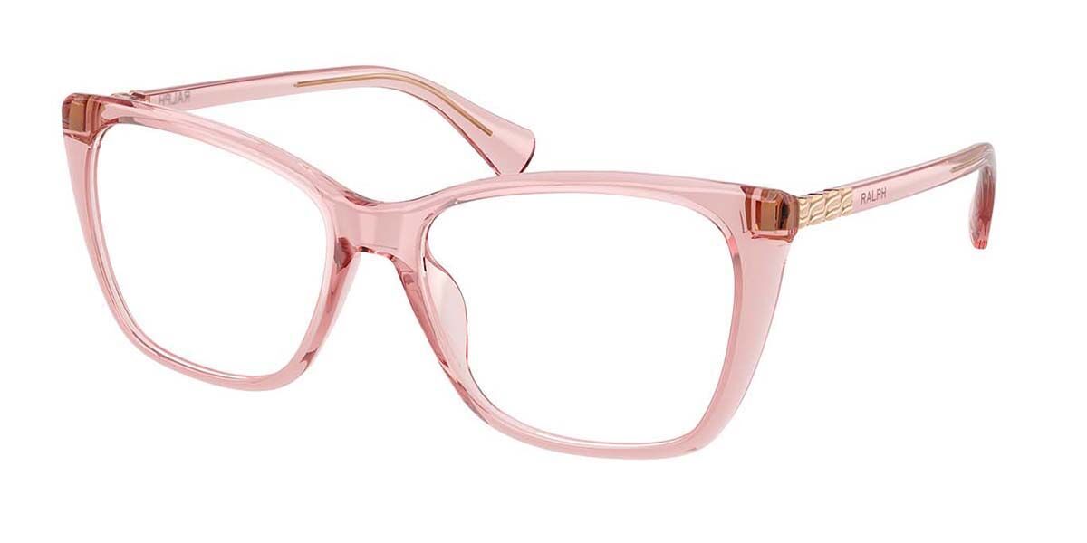 ラルフバイラルフローレン Ralph by Ralph Lauren RA7177U 5801 Full rim フルリム クリアシャイニーブラッシュピンク Women レディース 女性用 ウィメンズ Eyeglasses メガネ 眼鏡 めがね フレーム 伊達メガネ 【正規品】【新品】【海外通販】【送料無料】｜SmartBuyGlasses 7,864円