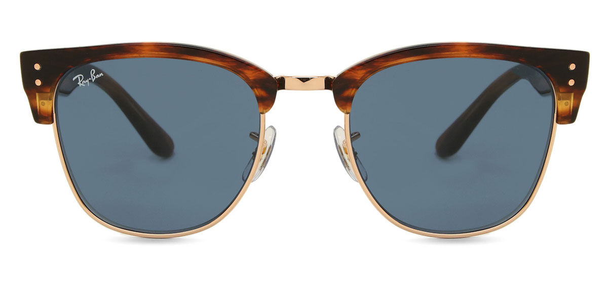 レイバン Ray-Ban RBR0504S Clubmaster Reverse 13983A Full rim フルリム べっ甲ストリーク オン ローズゴールド Unisex ユニセックス 男女兼用 メンズ レディース Sunglasses サングラス さんぐらす 【UVカテゴリ3】【正規品】【新品】【海外通販】【送料無料】｜SmartBuyGlasses