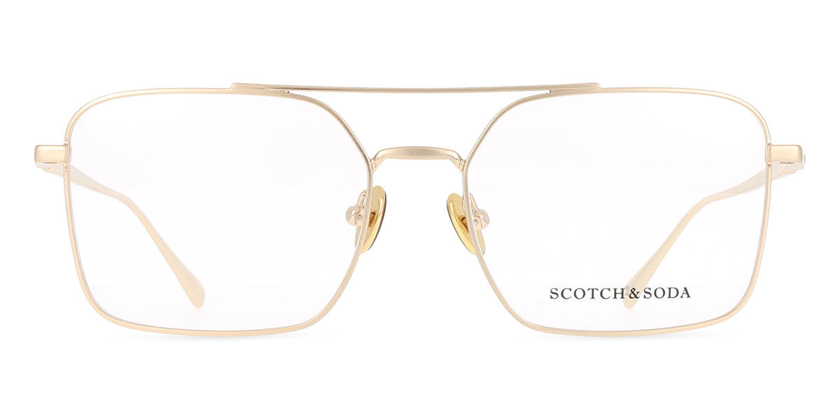 スコッチ & ソーダ Scotch & Soda 2010 407 Full rim フルリム ゴールド Unisex ユニセックス 男女兼用 メンズ レディース Eyeglasses メガネ 眼鏡 めがね フレーム 伊達メガネ 【正規品】【新品】【海外通販】【送料無料】|SmartBuyGlasses