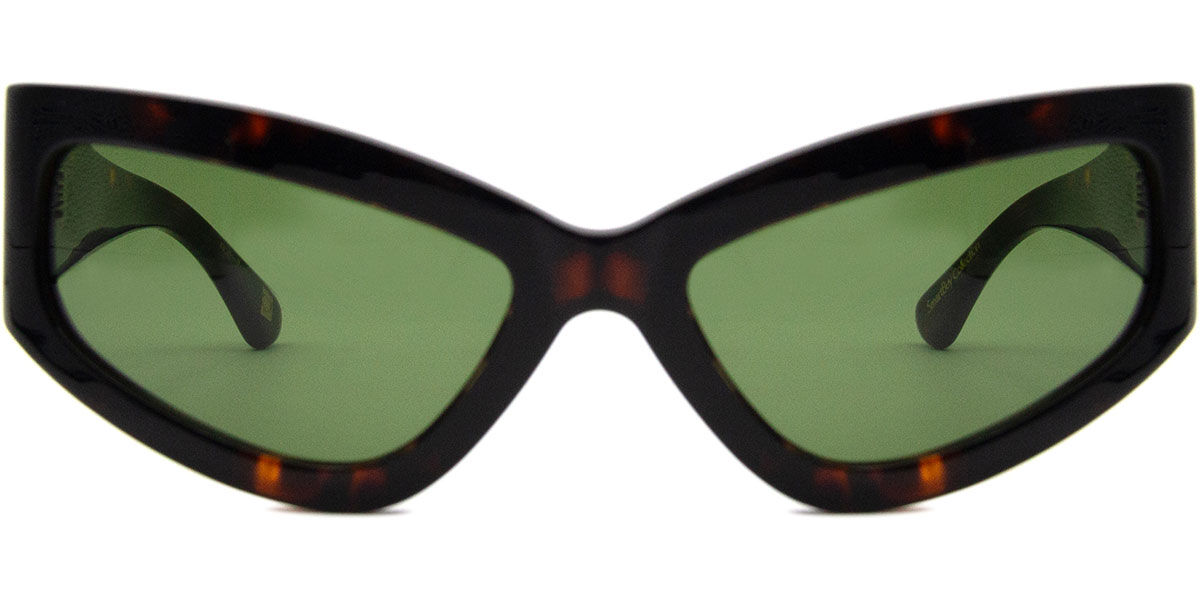 【正規品】【送料無料】SmartBuyコレクション Full Rim Cat Eye Dark Tortoise SmartBuy Collection Dodici 12-C02 Fashion Unisex Sunglasses【海外通販】