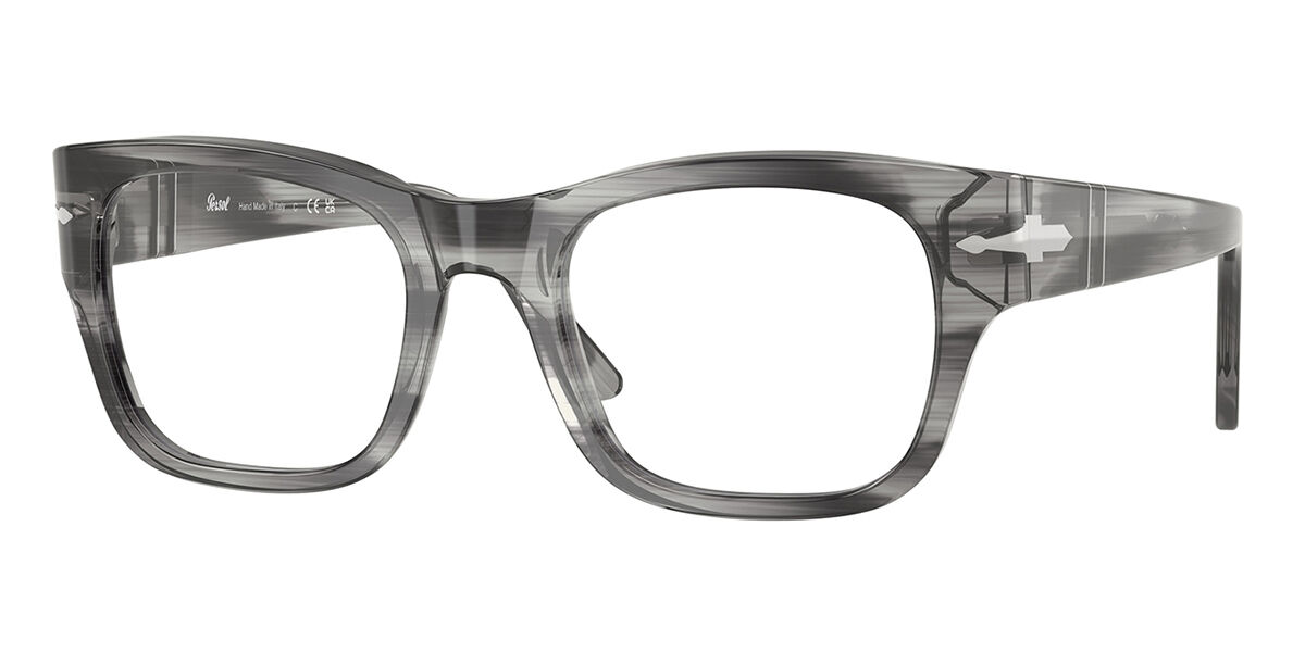 ペルソール Persol PO3297V 1192 Full rim フルリム グレー ホーン Unisex ユニセックス 男女兼用 メンズ レディース Eyeglasses メガネ 眼鏡 めがね フレーム 伊達メガネ 【正規品】【新品】【海外通販】【送料無料】|SmartBuyGlasses