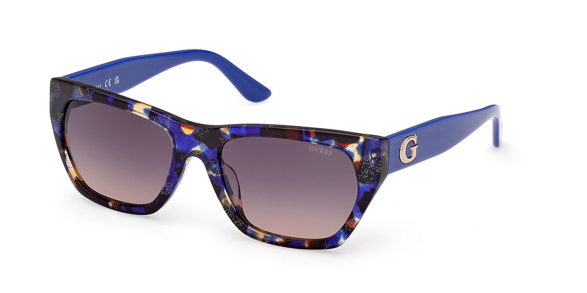 ゲス Guess GU00203-H 92F Full rim フルリム ブルー/トータス Women レディース 女性用 ウィメンズ Sunglasses サングラス さんぐらす 【UVカテゴリ3】【正規品】【新品】【海外通販】【送料無料】｜SmartBuyGlasses