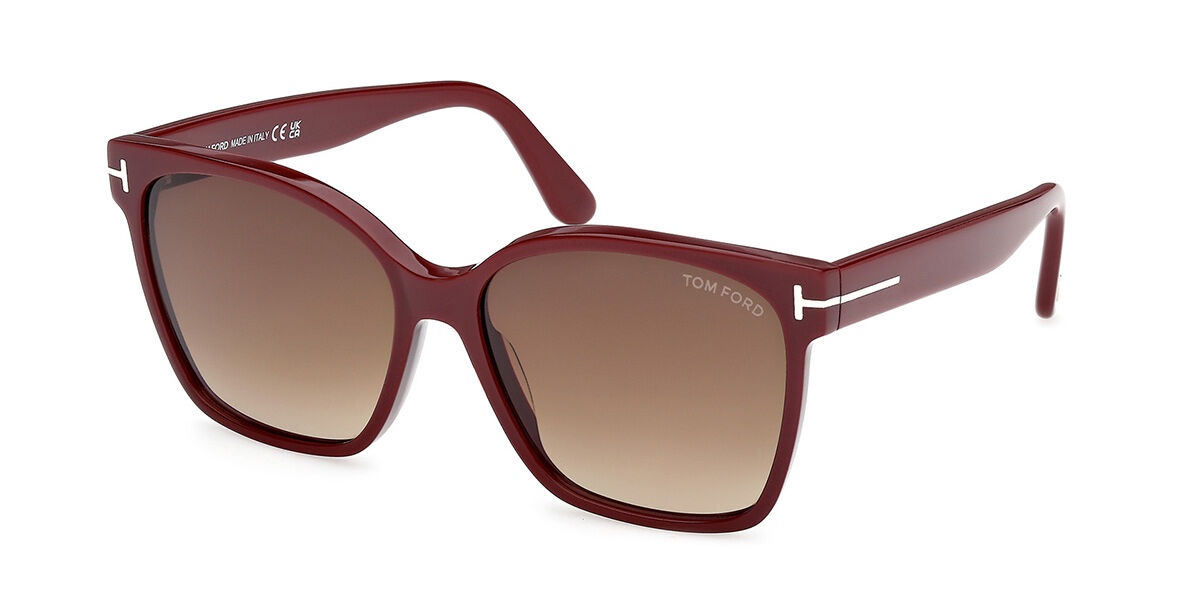 トムフォード Tom Ford FT1312 IRIS-02 69F Full rim フルリム 光沢のあるボルドー Women レディース 女性用 ウィメンズ Sunglasses サングラス さんぐらす 【UVカテゴリ3】【正規品】【新品】【海外通販】【送料無料】|SmartBuyGlasses