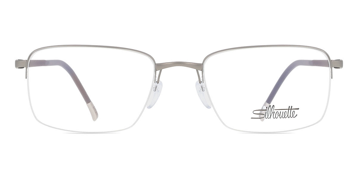 シルエット Silhouette Illusion Nylor 5560/75 6560 Semi rimless セミリムレス グレー Unisex ユニセックス 男女兼用 メンズ レディース Eyeglasses メガネ 眼鏡 めがね フレーム 伊達メガネ 【正規品】【新品】【海外通販】【送料無料】｜SmartBuyGlasses