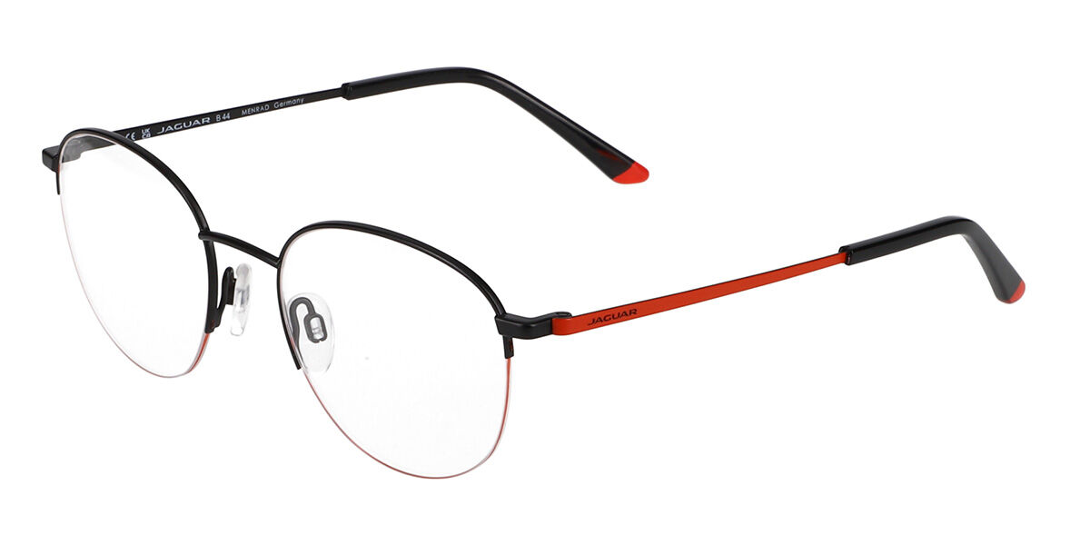【正規品】【送料無料】【新品】ジャガー Jaguar 3622 6100 ブラック Men メンズ 男性用 Eyeglasses メガネ 眼鏡 めがね フレーム 伊達メガネ【海外通販】
