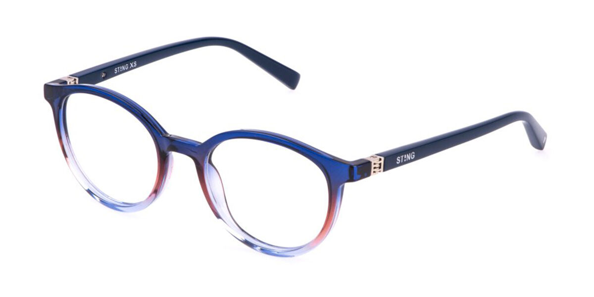 スティング Sting VSJ741 Kids 0D36 Full rim 盛りだくさんリム クリアフェードアズールブルー Kids  キッズ Eyeglasses 眼鏡 メガネ めがね ひな形 伊達眼鏡 【置き目品】【新品】【外国で通信販売】【貨物輸送無料】